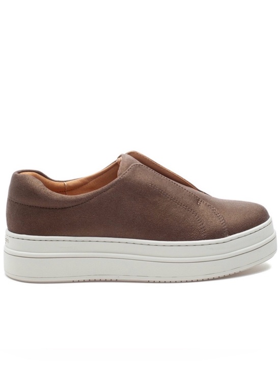 J/SLIDES Shoes - NWT J/SLIDES NOEL Bronze Brush Suede Sneaker
